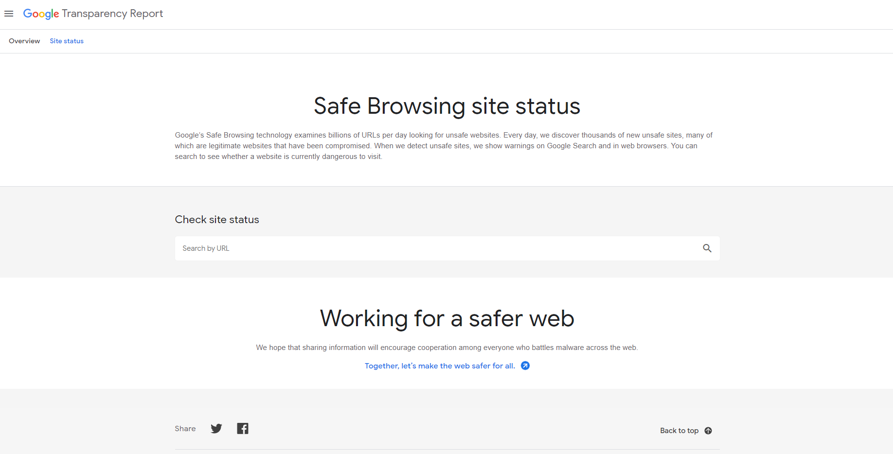 website gehackt Google Safe Browsing
